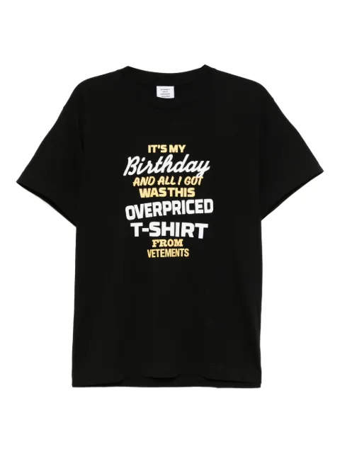 VETEMENTS graphic-printed T-shirt