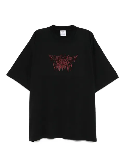 VETEMENTS logo-printed T-shirt