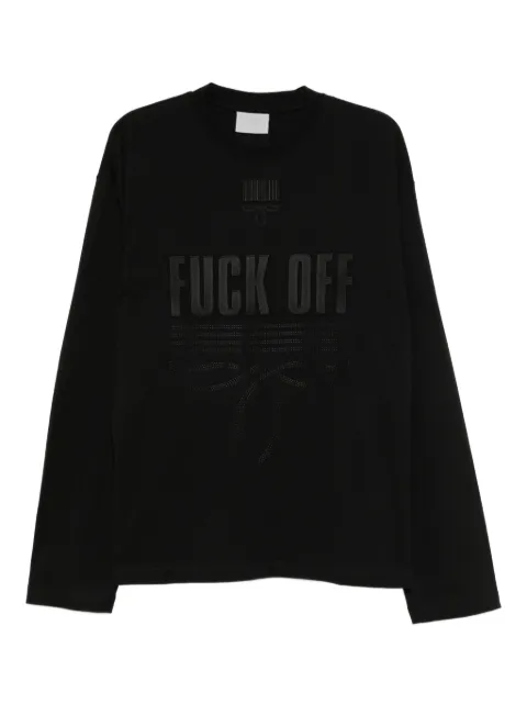VETEMENTS embroidered short-sleeved T-shirt