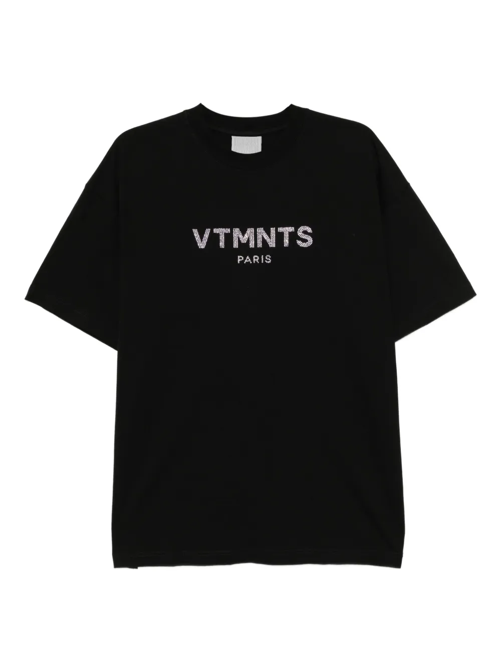 VETEMENTS cotton T-shirt Zwart
