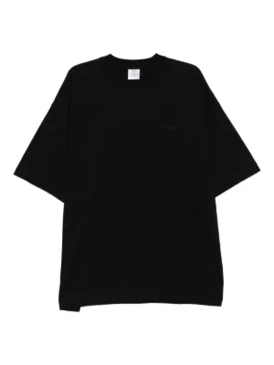 Jil Sander Zip Detailing T-shirt | Black | FARFETCH