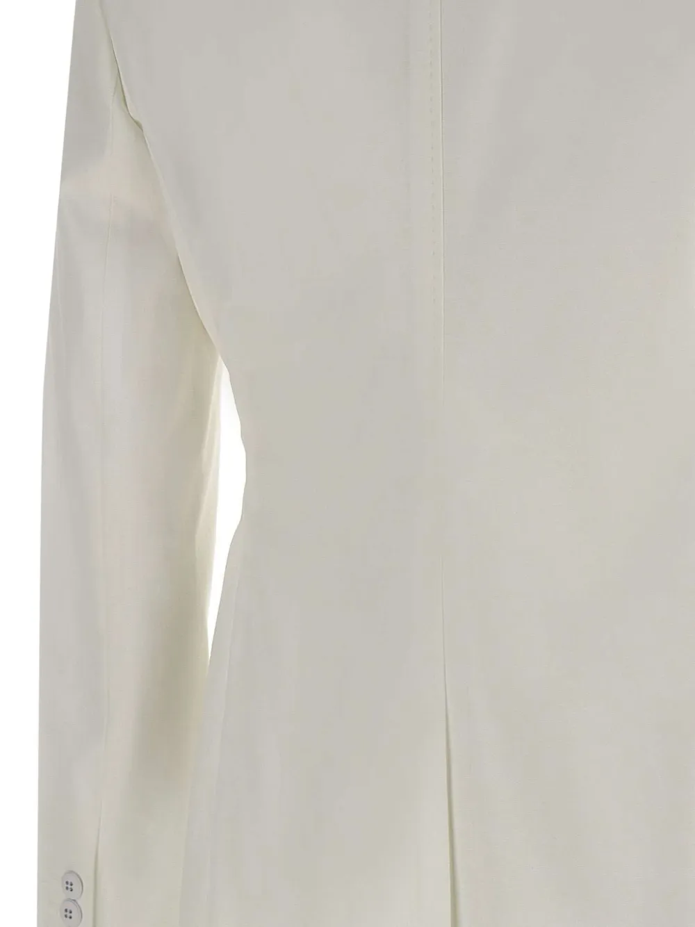 Max Mara Blazer met gekerfde revers Wit