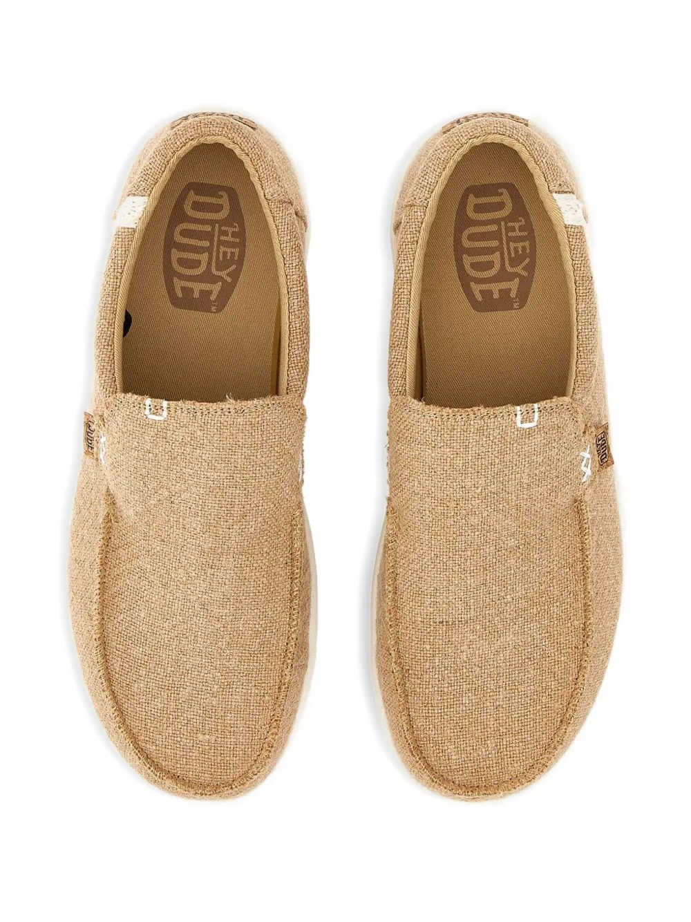 Hey Dude jute loafers Neutrals