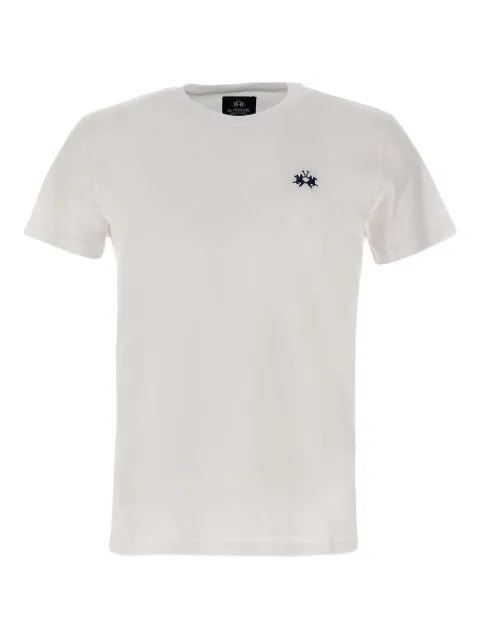 La Martina logo-embroidered t-shirt