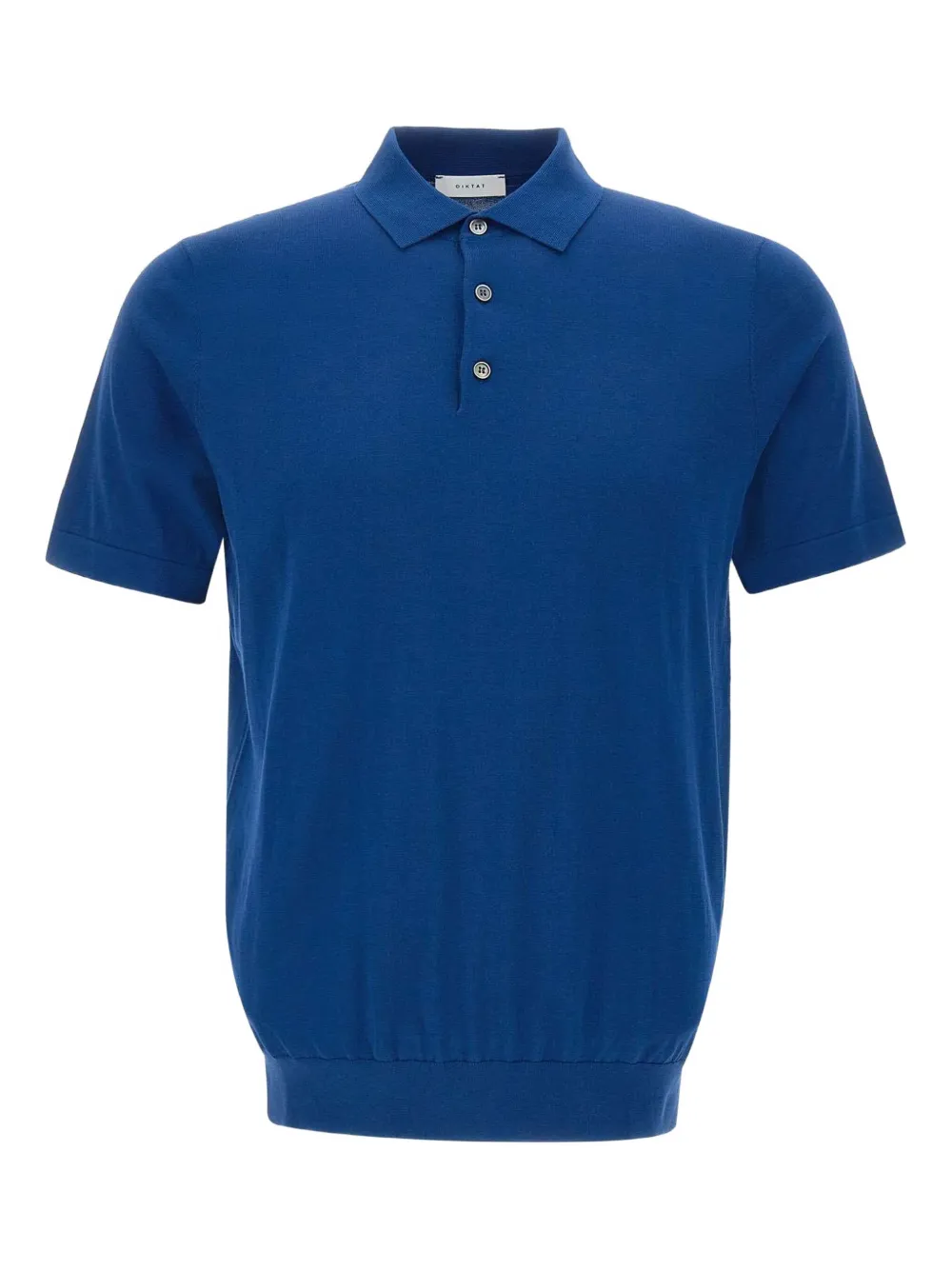DIKTAT cotton polo shirt | Blue | Image 1