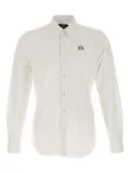 La Martina embroidered button-down shirt - White