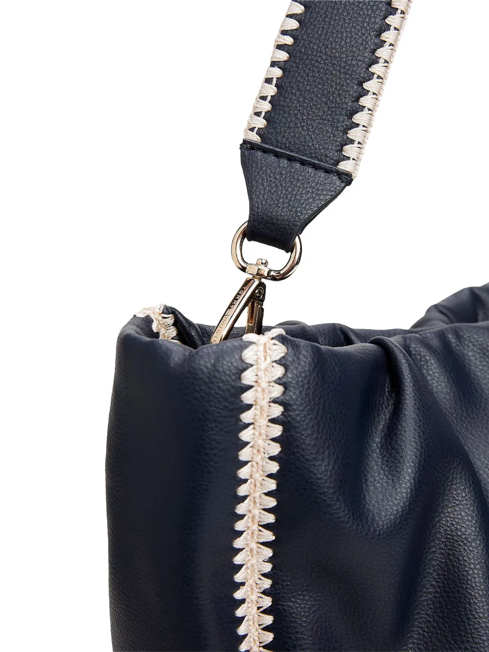 Tommy Hilfiger Tas met gevlochten afwerking Blauw