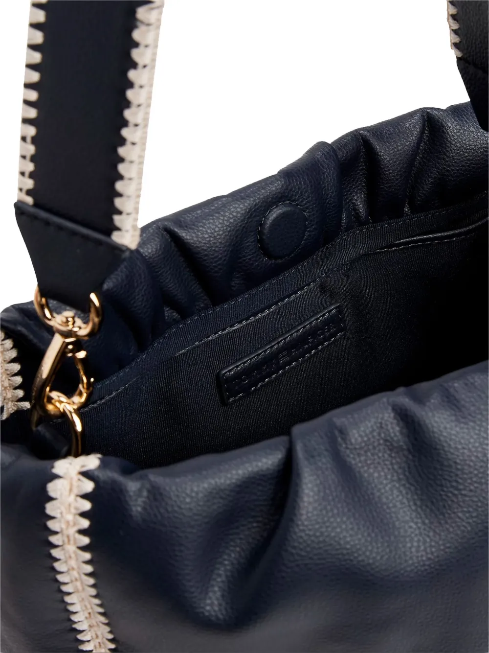 Tommy Hilfiger Tas met gevlochten afwerking Blauw