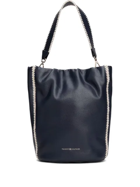 Tommy Hilfiger braided-trim bag