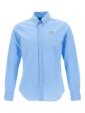 La Martina embroidered button-down shirt - Blue