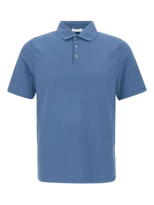 DIKTAT polo en coton - Bleu - DIKTAT - Modalova
