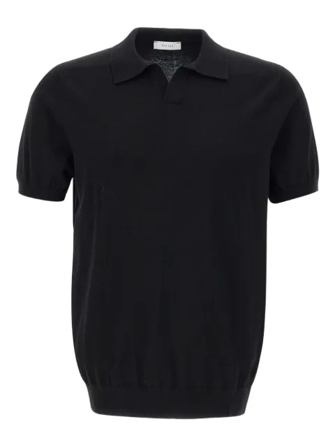 DIKTAT polo-collar t-shirt