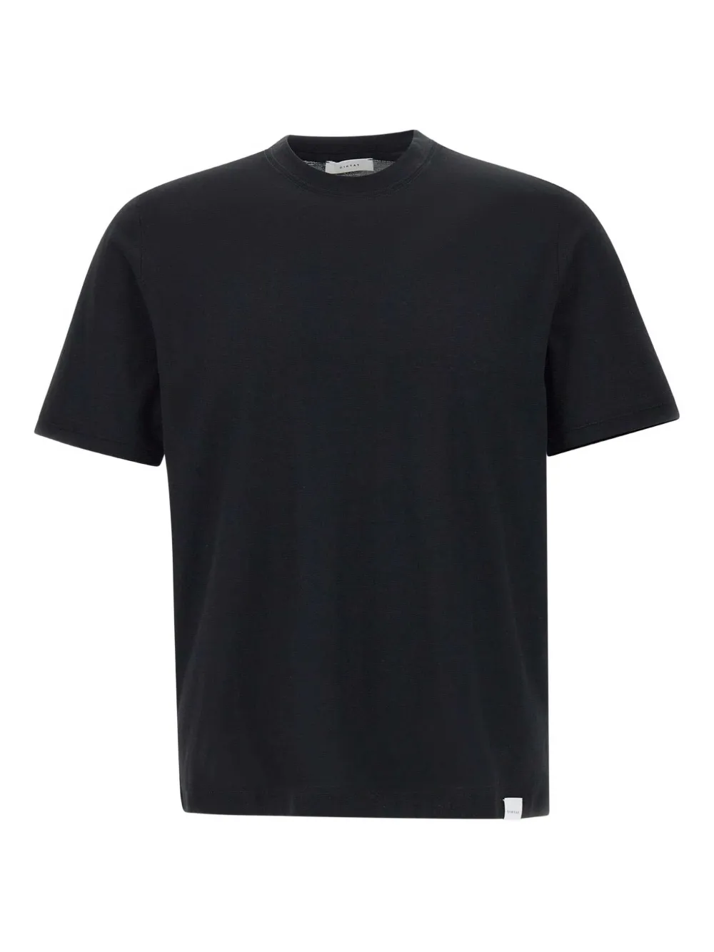 DIKTAT side-slit crew-neck t-shirt | Black | Image 1