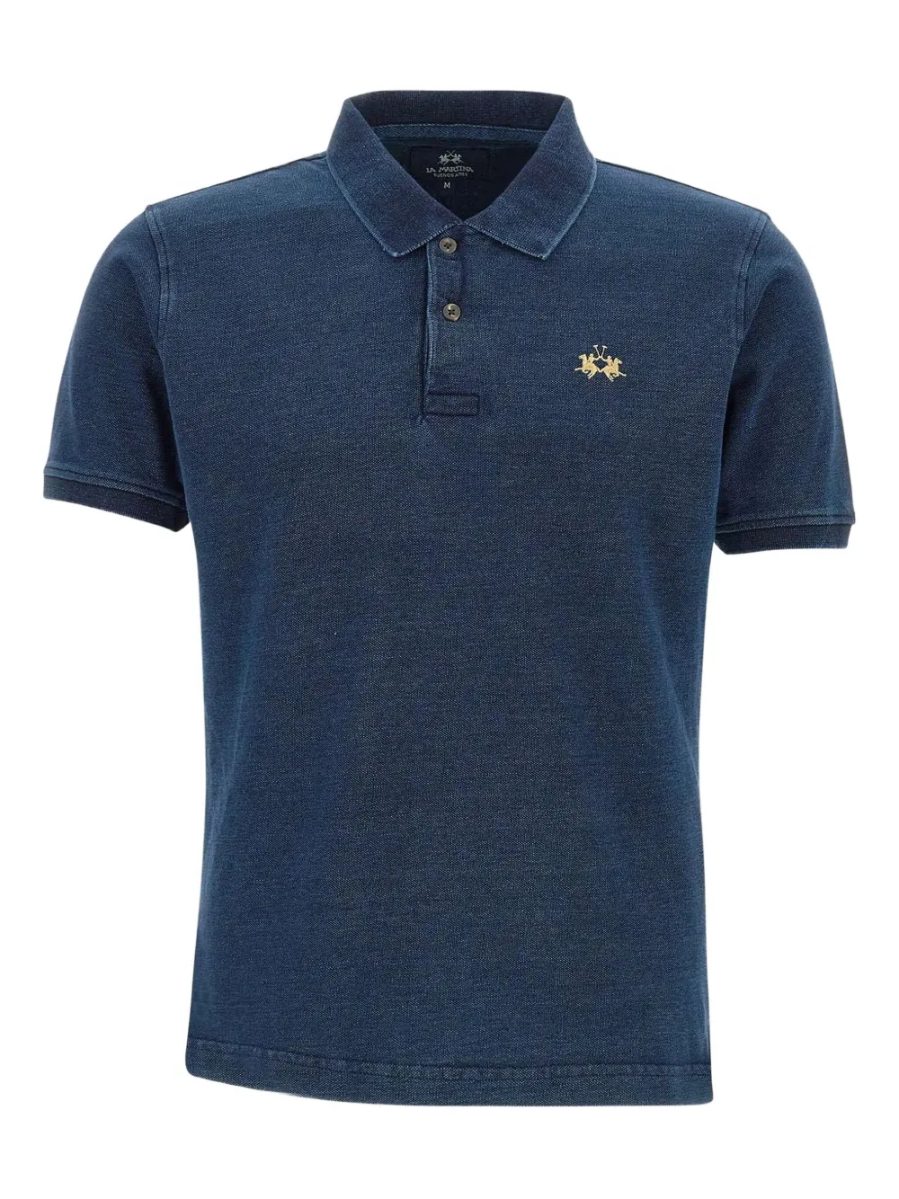 La Martina polo en coton à logo brodé | bleu | Image 1