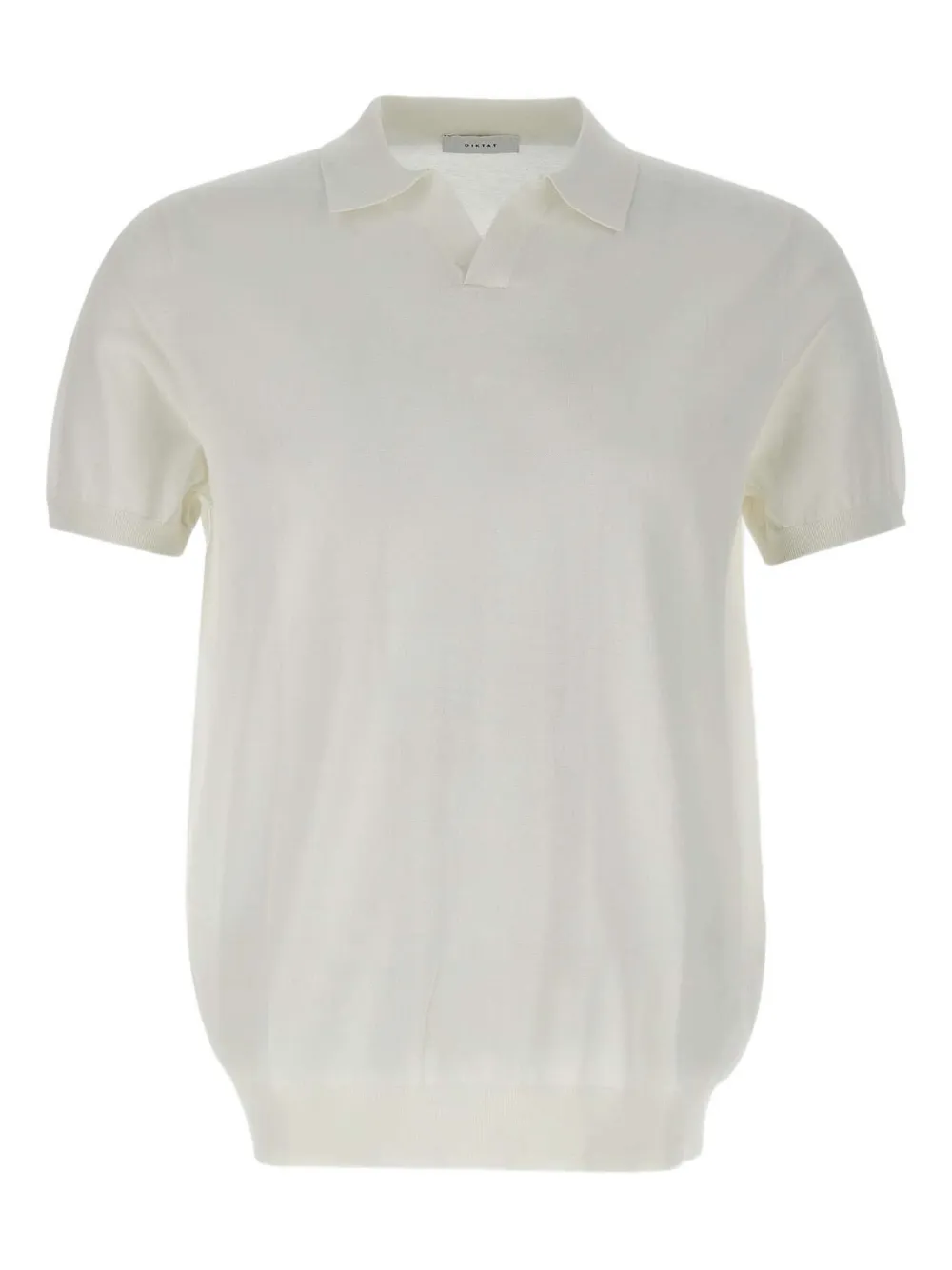 DIKTAT polo-collar t-shirt | White | Image 1