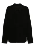 Rick Owens corduroy shirt - Black