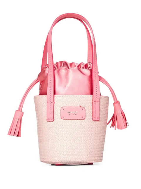 Giambattista Valli two-handle mini bucket bag