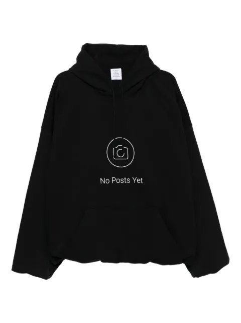 VETEMENTS hoodie à imprimé graphique