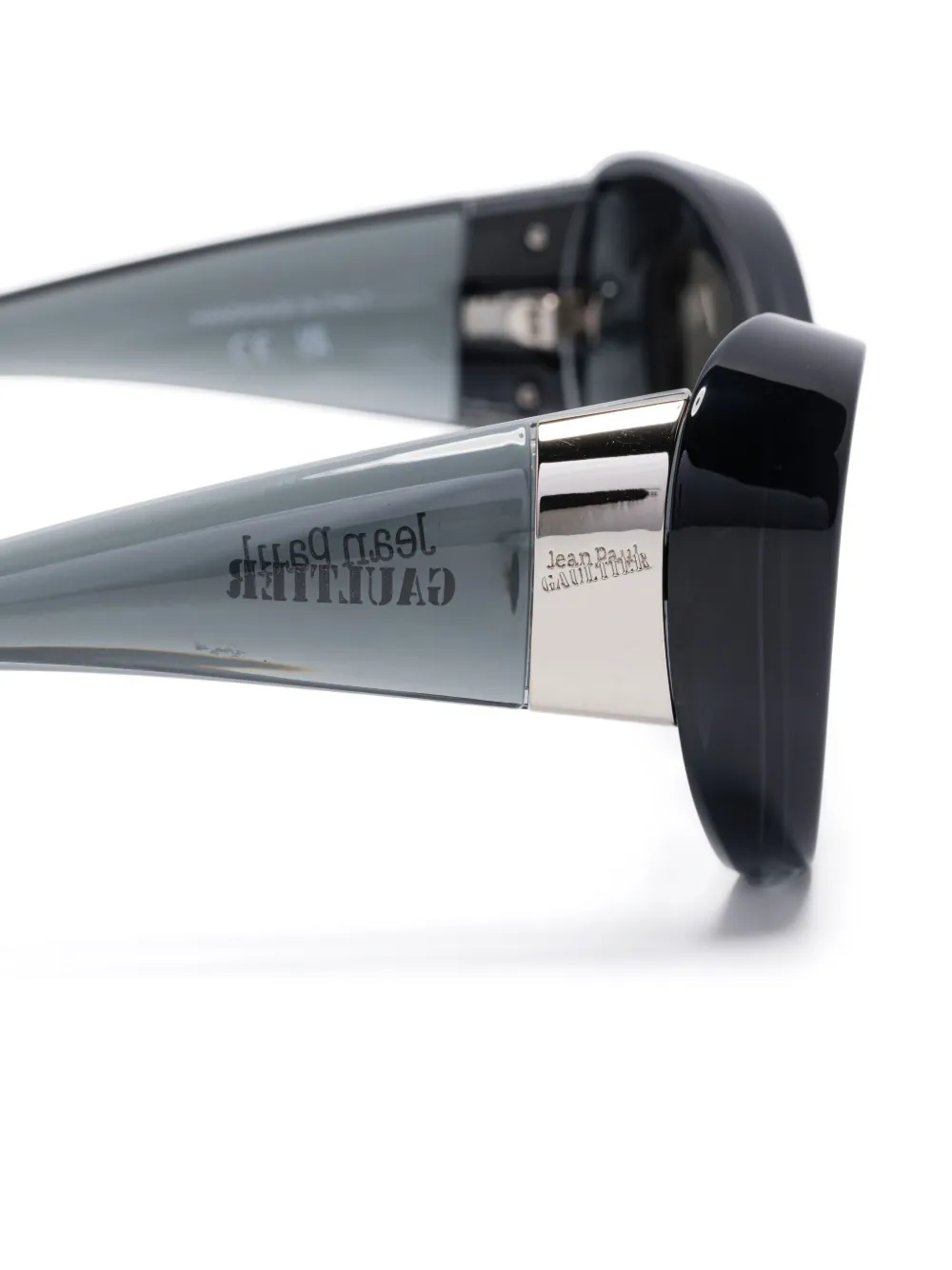  Jean Paul Gaultier Cat Eye-frame Sunglasses - Black 