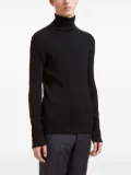 Aiezen turtleneck knitted sweater - Black