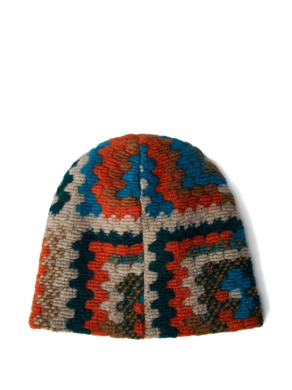 Engineered Garments crochet-knit patterned beanie | Image 2