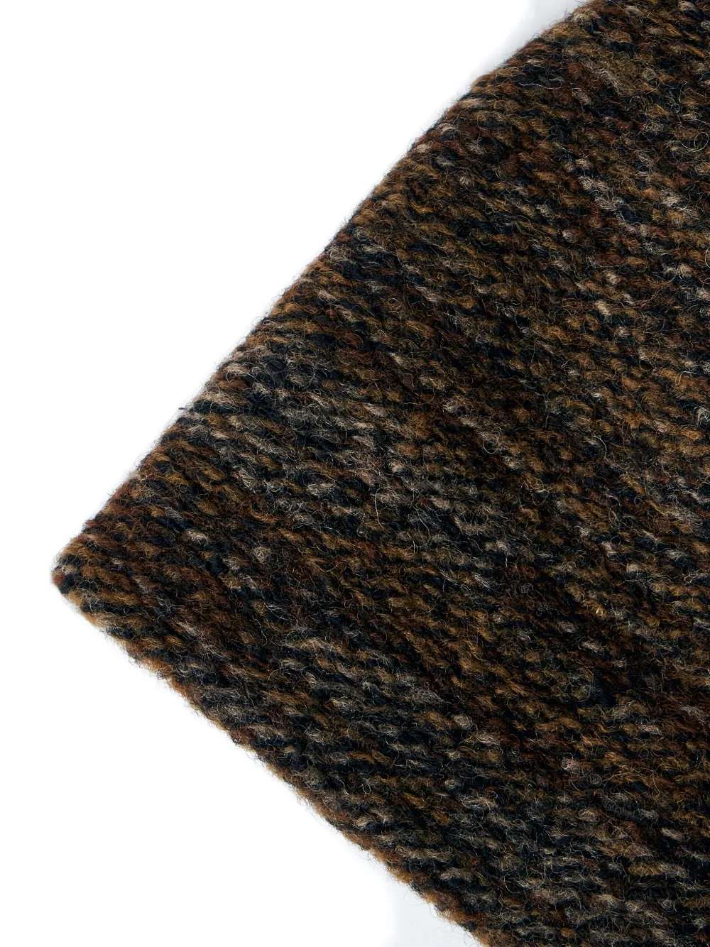 Engineered Garments Marled Knit Beanie In Brown
