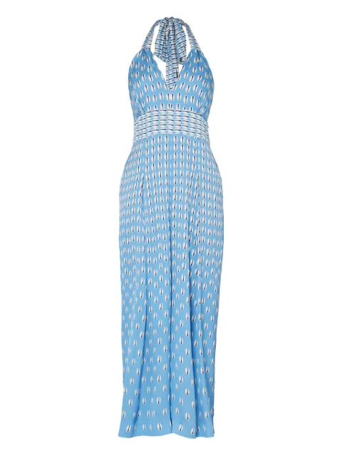 Temperley London Jumpsuit mit Kauri-Print