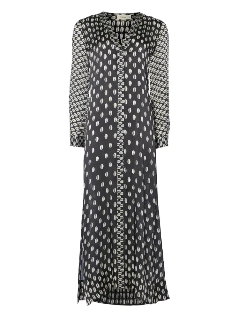 Temperley London Cowrie print button coat