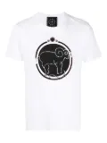 Swarovski crystal-embellished aries T-shirt - White