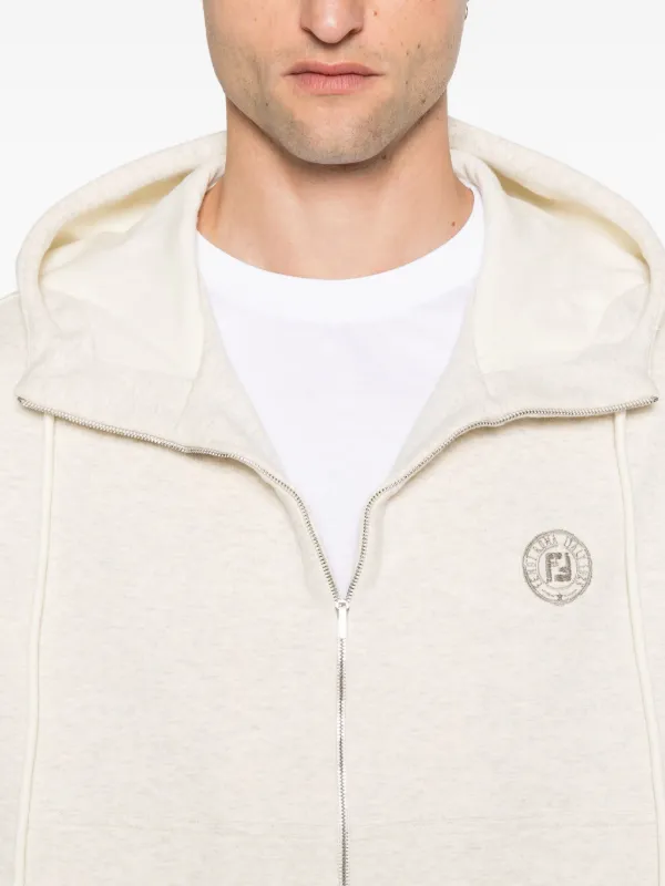 パーカー・フーディ Fendi Sleeveless Zip-Up Hoodie With Spacious Hood FENDI Sleeveless zip-up Hoodie | Neutrals | FARFETCH