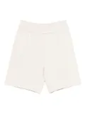 FENDI elastic-waistband logo shorts - Neutrals