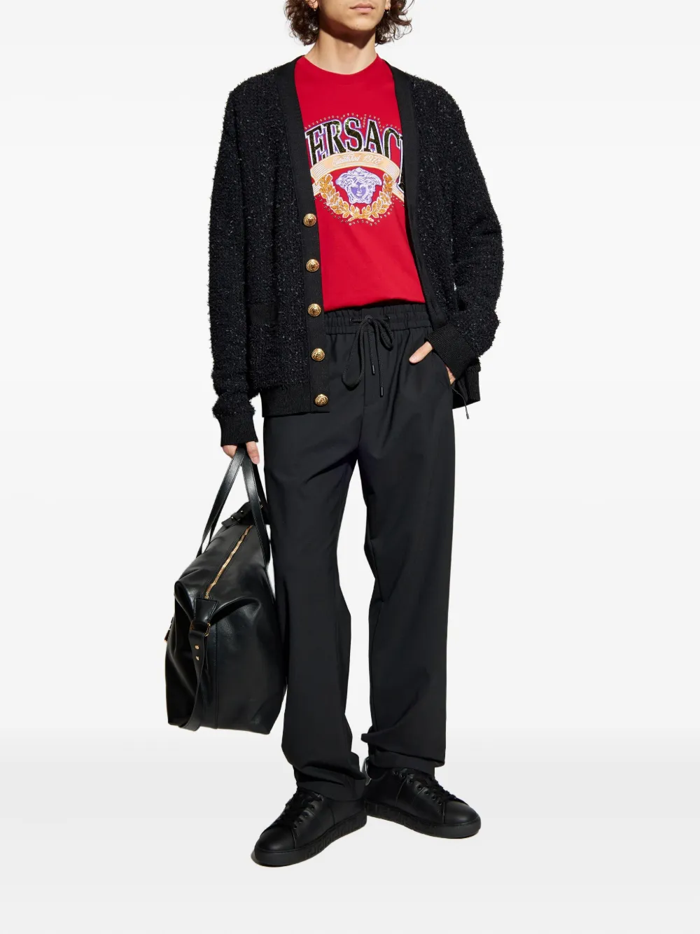 Balmain lion-head buttoned cardigan | Cardigans | Image 2