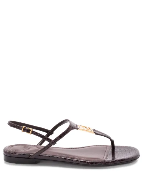 FENDI FFold platte sandalen