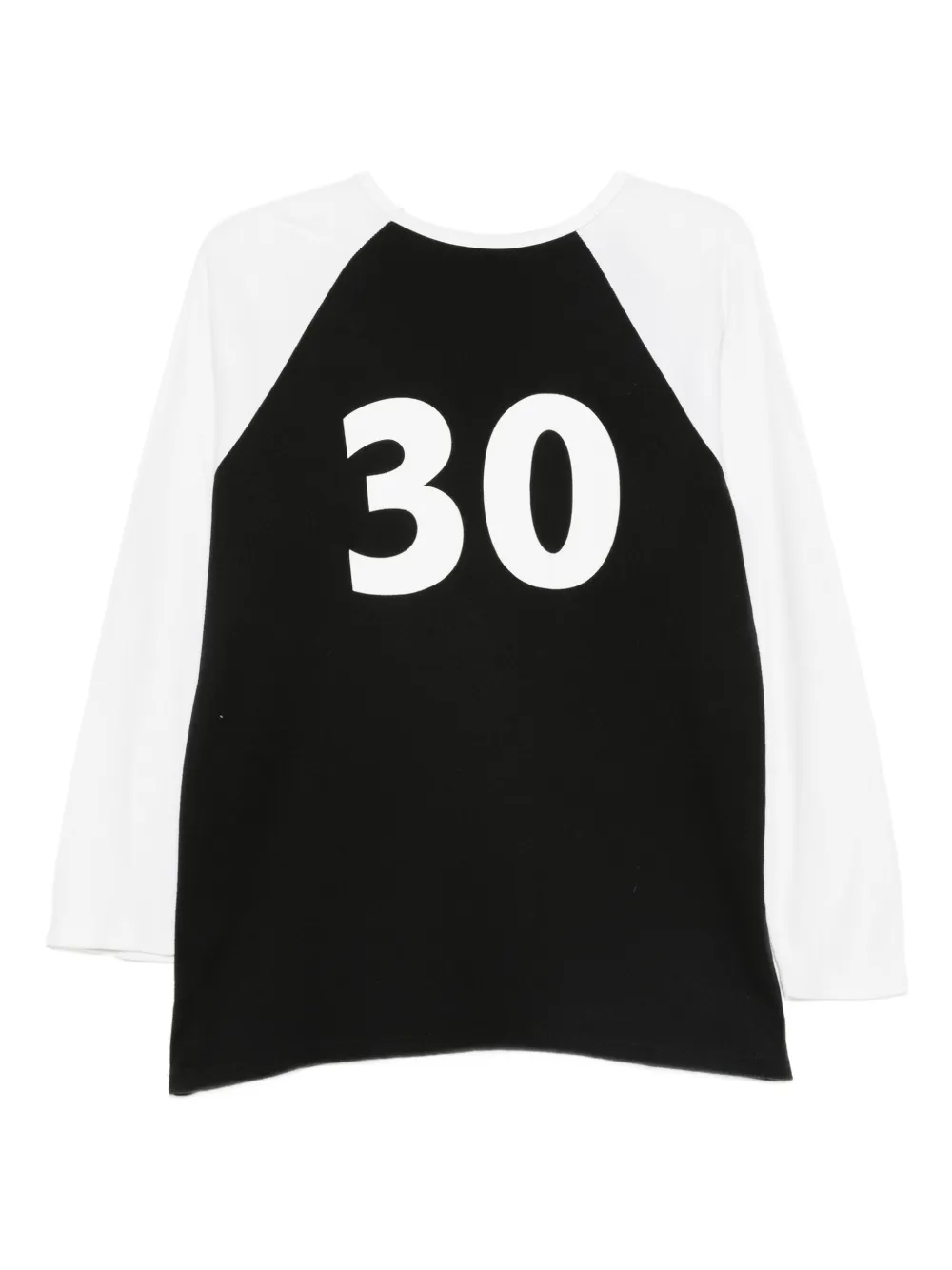 Yohji Yamamoto Pre-Owned 2000s raglan-sleeve baseball T-shirt | Image 2
