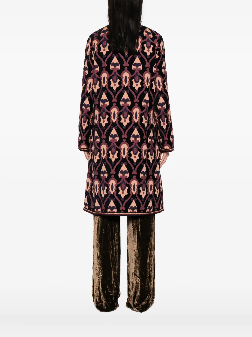 ETRO Omkeerbare jas met paisley-print Blauw