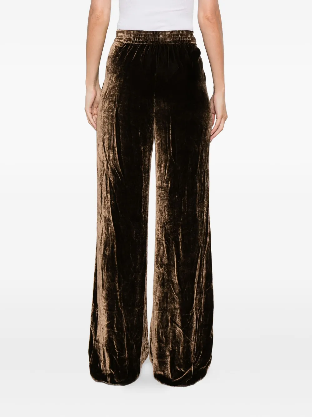 ETRO Fluwelen broek Bruin