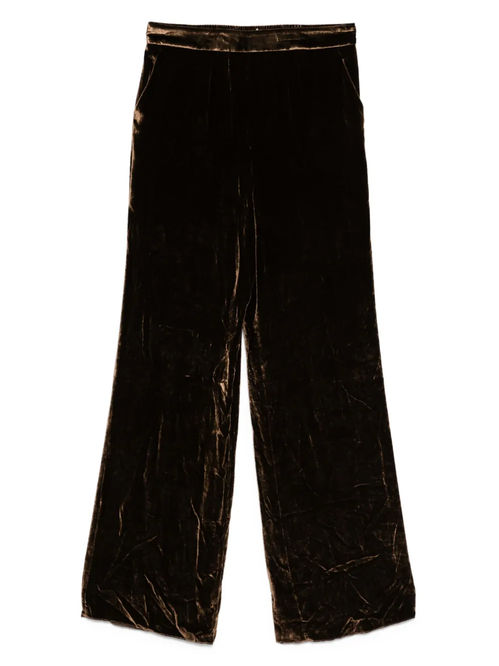 ETRO Fluwelen broek Bruin