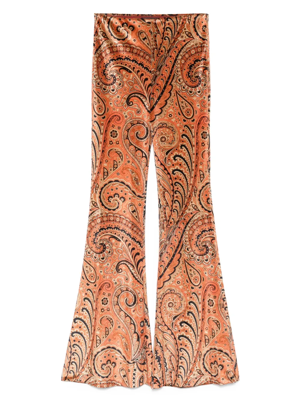 ETRO Broek met paisley-print Beige