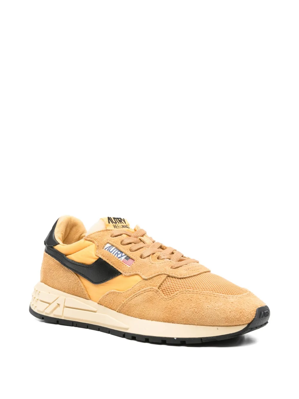 Autry suede-leather sneakers Neutrals