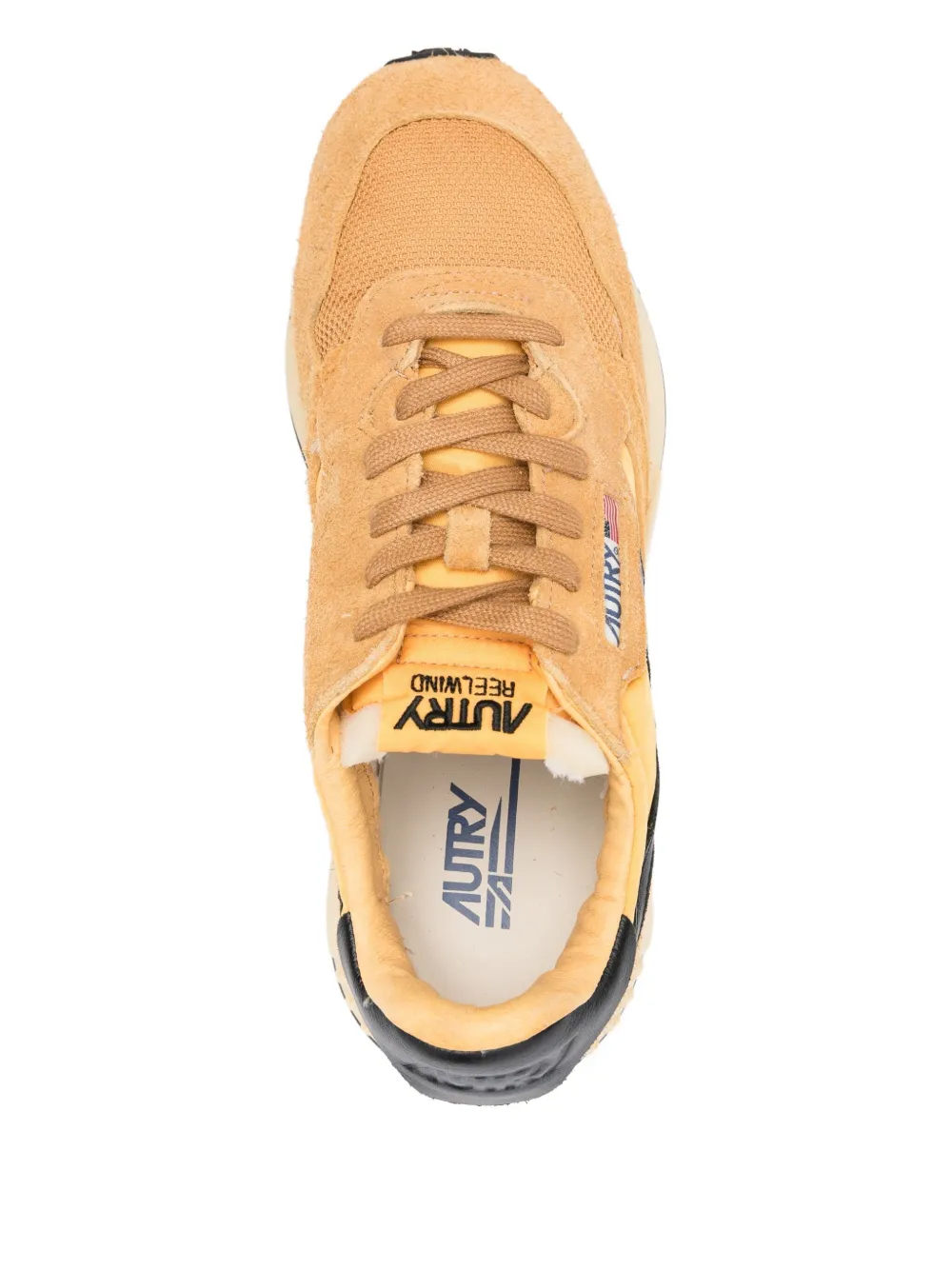 Autry suede-leather sneakers Neutrals