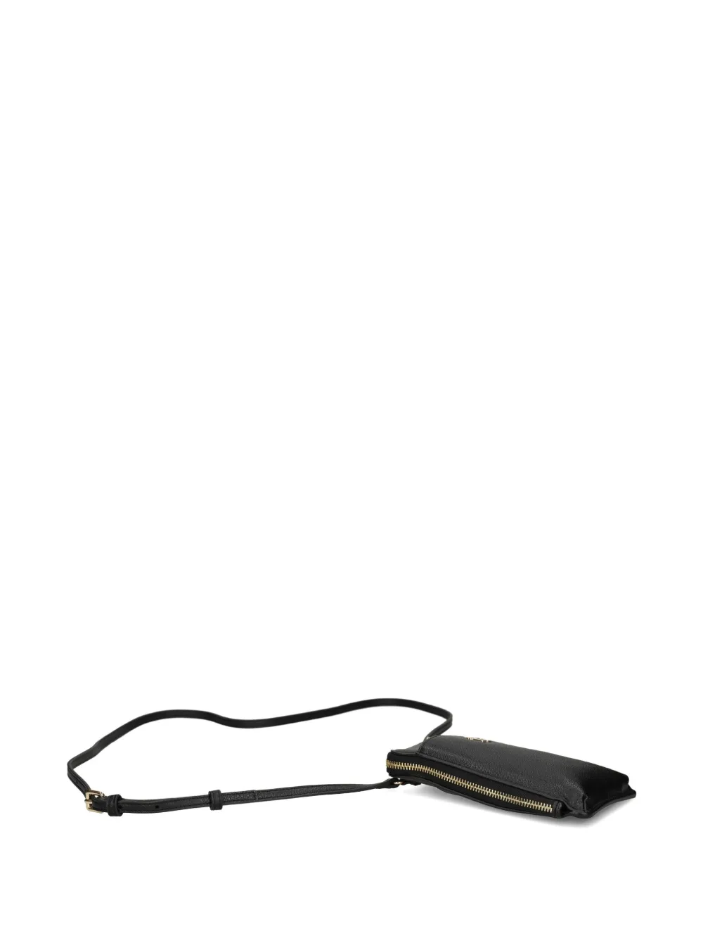 Tommy Hilfiger Telefoonhoesje met logoplakkaat en rits Zwart