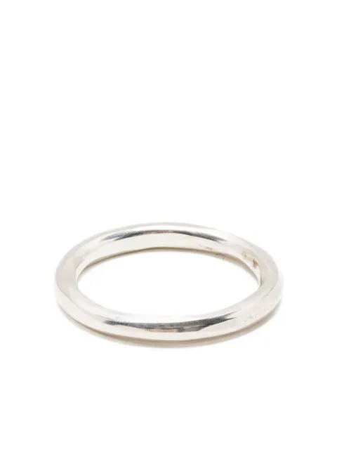 WERKSTATT:MÜNCHEN silver-tone ring