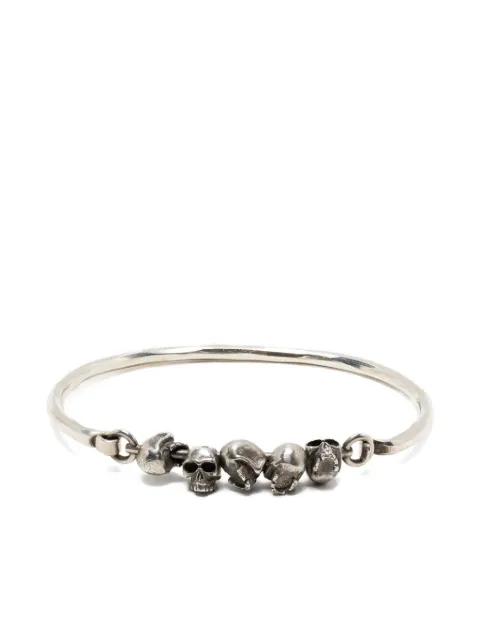 WERKSTATT:MÜNCHEN pulsera con motivo Skull