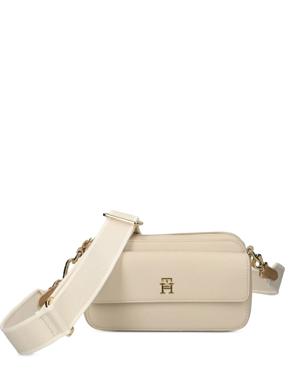 Tommy Hilfiger flap-pocket cross body bag | Neutrals | Image 1