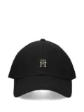 Tommy Hilfiger logo-plaque baseball cap - Black
