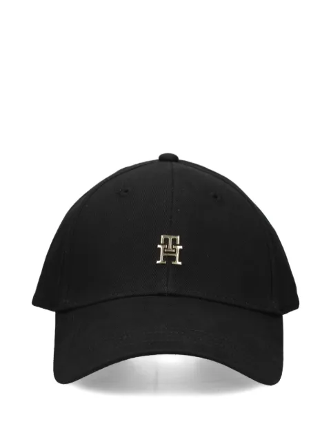 Tommy Hilfiger logo-plaque baseball cap