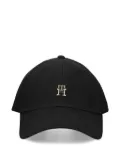 Tommy Hilfiger logo-plaque baseball cap - Black
