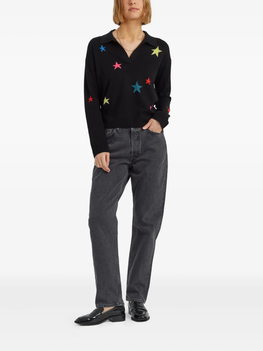 Chinti & Parker star-embellishment sweater | Knitted Sweaters | Image 2