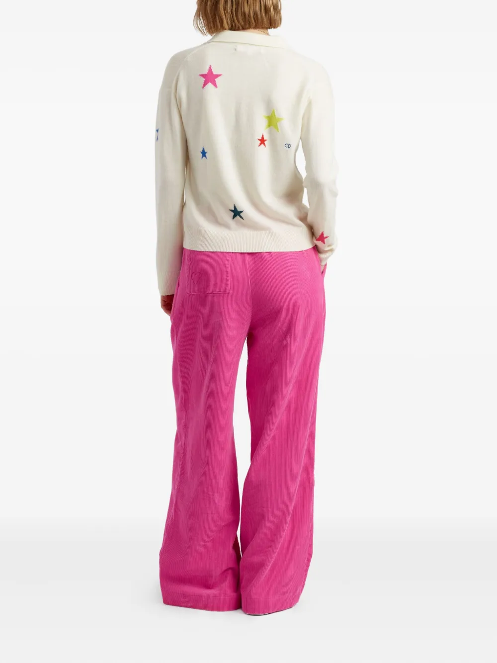 Chinti & Parker Star collared sweater | Knitted Sweaters | Image 2