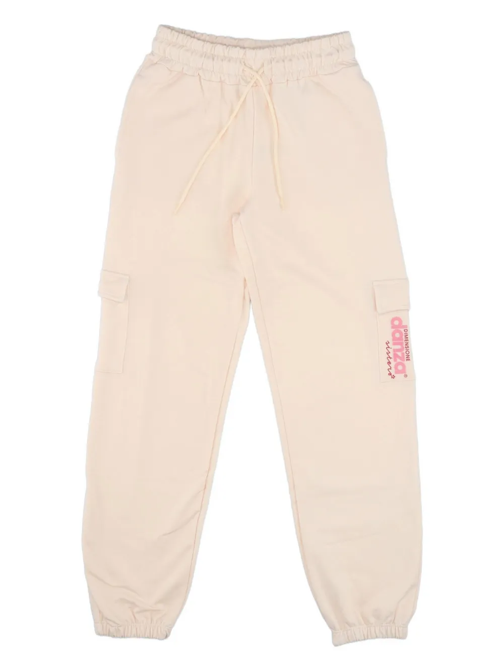 Dimensione Danza Cargo Track Pants In Animal Print